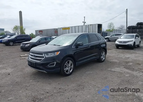 2017 Ford Edge Titanium из США, поврежденный, VIN 2FMPK4K99HBB29422